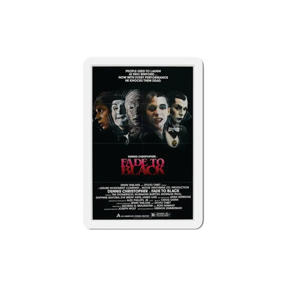 Fade to Black 1980 Movie Poster Refrigerator Magnet 4 Inch - The Sticker Space