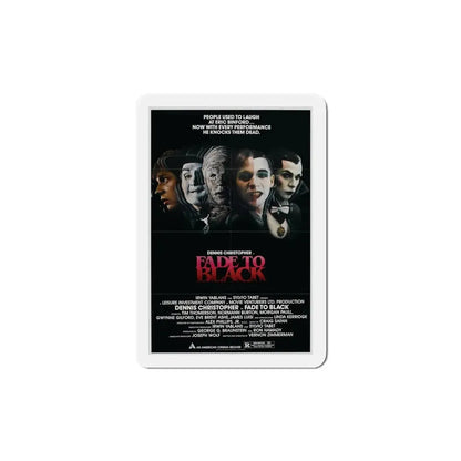 Fade to Black 1980 Movie Poster Refrigerator Magnet 5 Inch - The Sticker Space