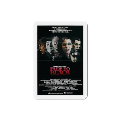 Fade to Black 1980 Movie Poster Refrigerator Magnet - The Sticker Space