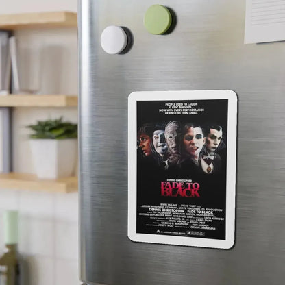 FADE TO BLACK 1980 Movie Poster - Refrigerator Magnet - The Sticker Space