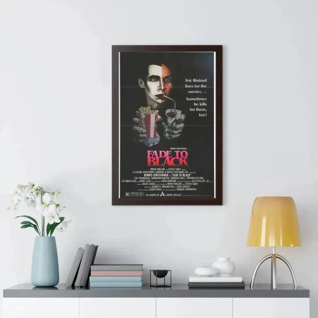 FADE TO BLACK (2) 1980 - Framed Movie Poster - The Sticker Space