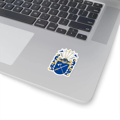 Fahnehielm vapen hela (Sweden) (Coat of Arms) STICKER Vinyl Kiss-Cut Decal - The Sticker Space