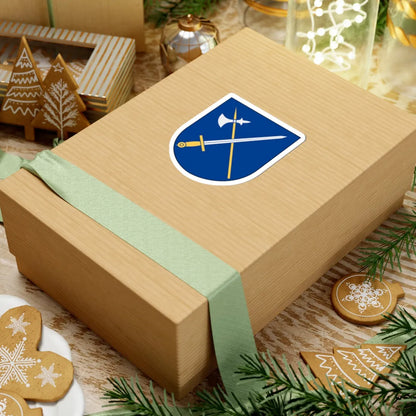 Fahnehielm vapen (Sweden) (Coat of Arms) STICKER Vinyl Kiss-Cut Decal - The Sticker Space