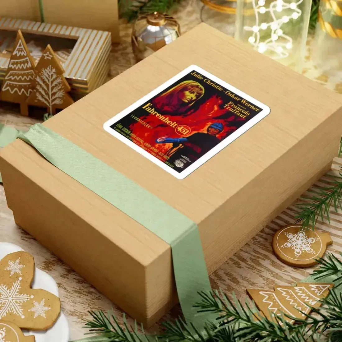 FAHRENHEIT 451 1966 Movie Poster - STICKER Vinyl Kiss-Cut Decal - The Sticker Space