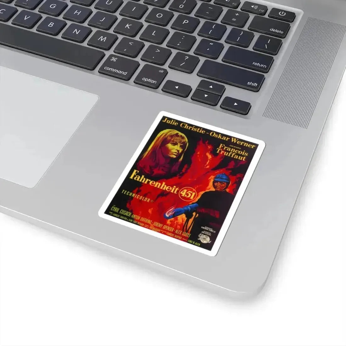 FAHRENHEIT 451 1966 Movie Poster - STICKER Vinyl Kiss-Cut Decal - The Sticker Space