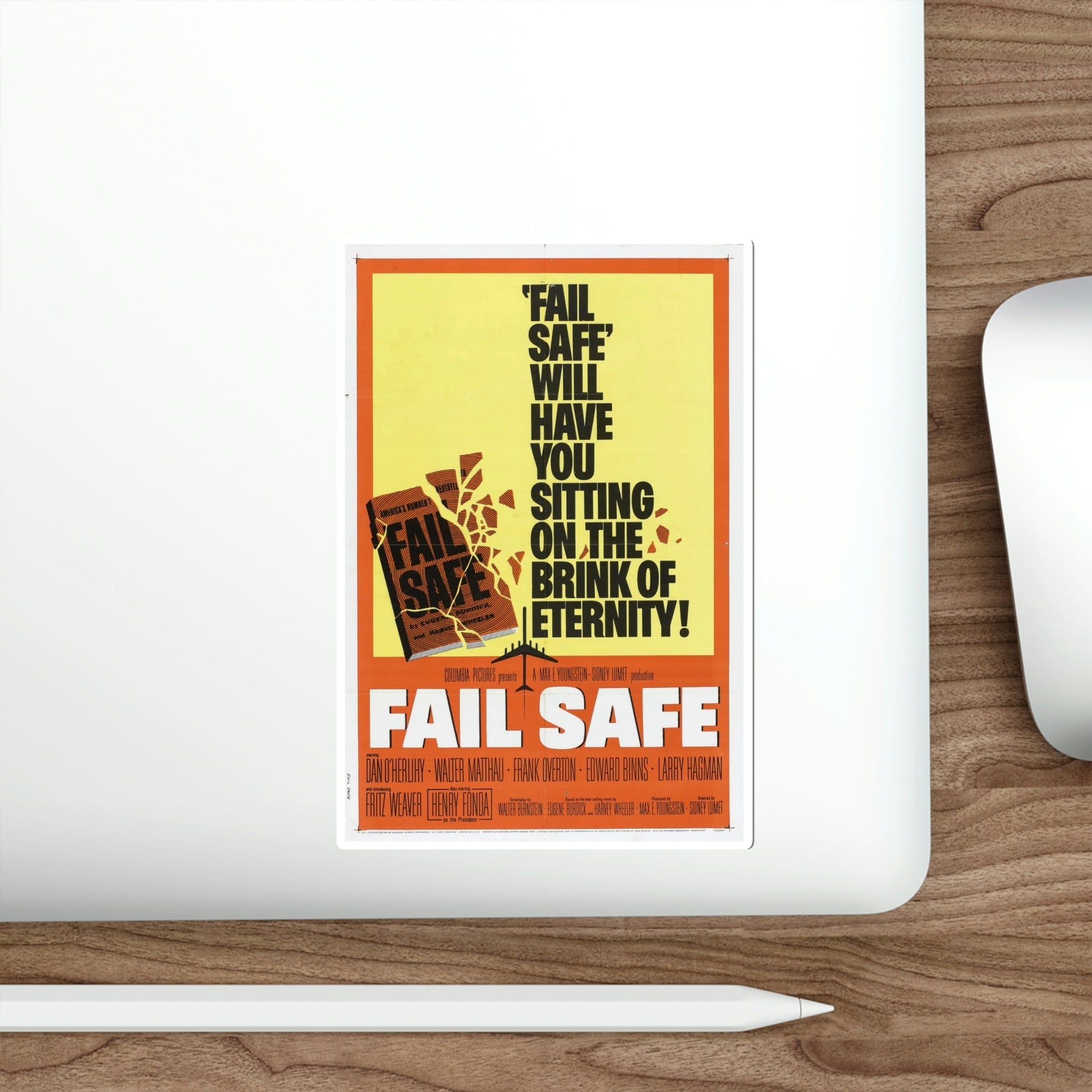 Fail Safe 1964 Movie Poster STICKER Vinyl Die-Cut Decal-The Sticker Space