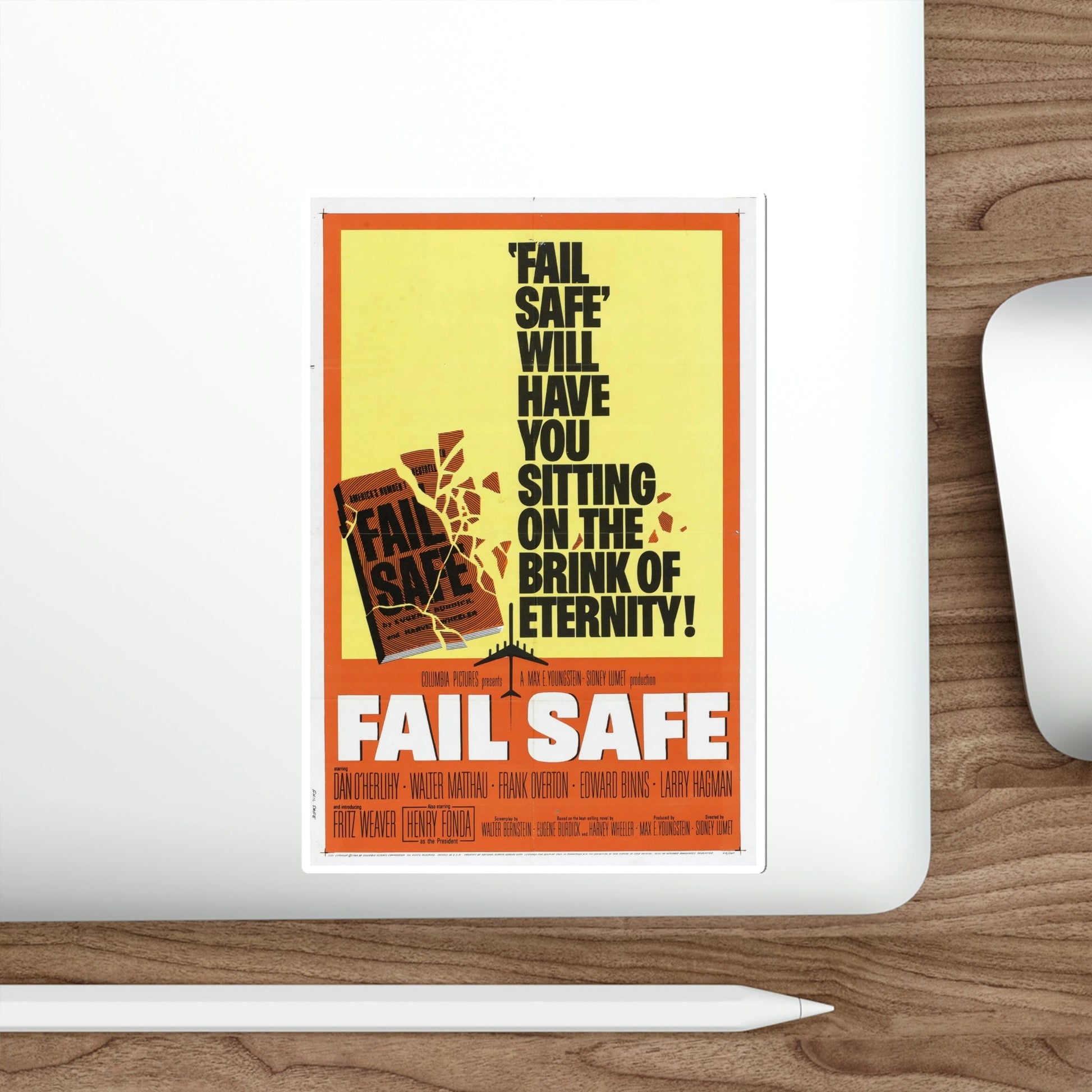 Fail Safe 1964 Movie Poster STICKER Vinyl Die-Cut Decal-The Sticker Space