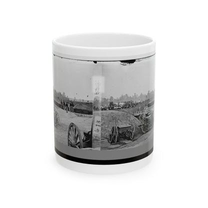 Fair Oaks, Va., Vicinity. Fort Richardson And Adjacent Encampment (U.S. Civil War) White Coffee Mug