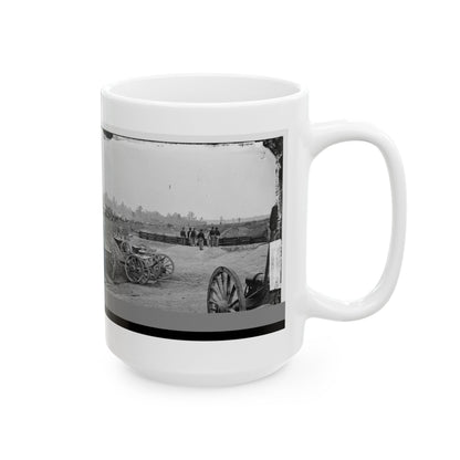 Fair Oaks, Va., Vicinity. Fort Richardson And Adjacent Encampment (U.S. Civil War) White Coffee Mug