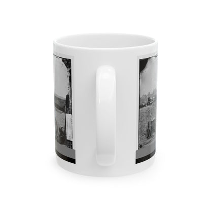 Fair Oaks, Va., Vicinity. Fort Richardson And Adjacent Encampment (U.S. Civil War) White Coffee Mug