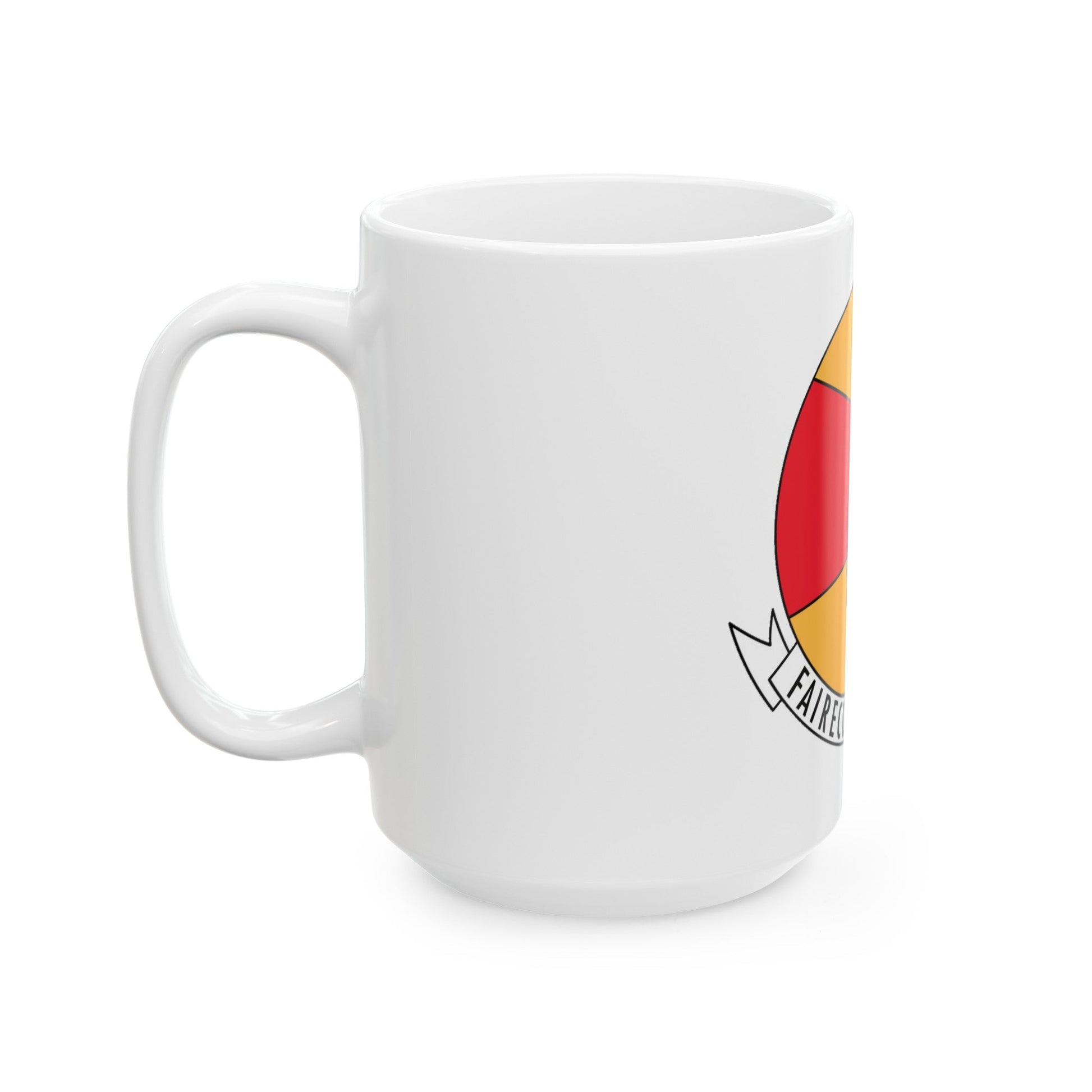 Faireconron Two Fleet Air Reconnaissance Squadron TWO (U.S. Navy) White Coffee Mug-The Sticker Space