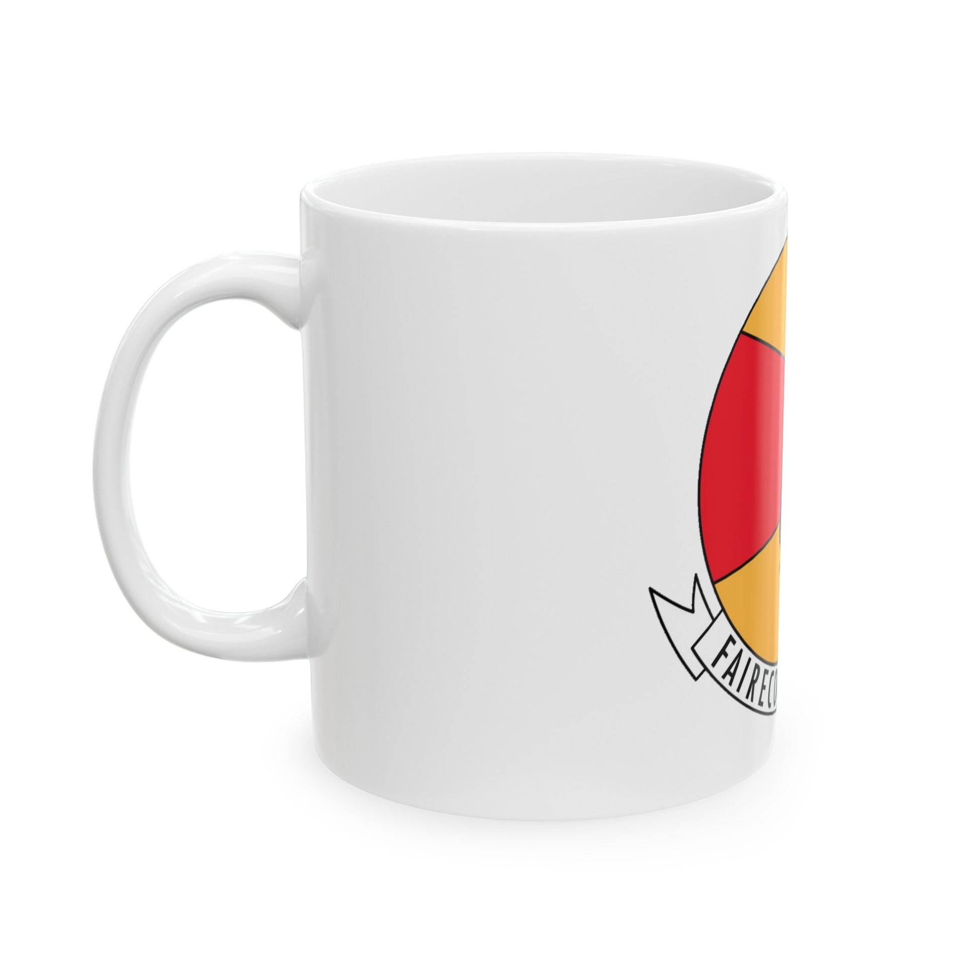 Faireconron Two Fleet Air Reconnaissance Squadron TWO (U.S. Navy) White Coffee Mug-The Sticker Space