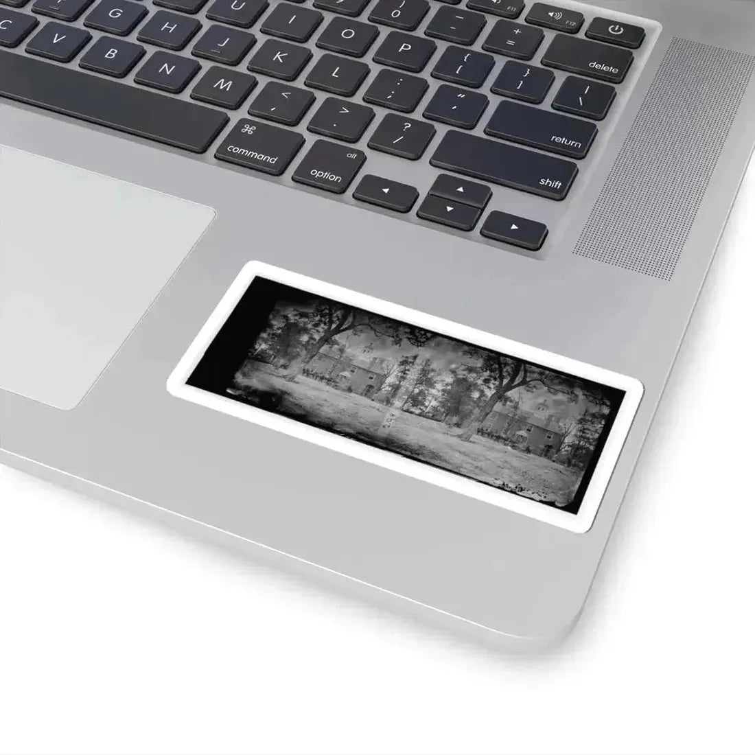 Fairfax Court House, Va.  The Courthouse (U.S. Civil War) STICKER Vinyl Kiss-Cut Decal - The Sticker Space