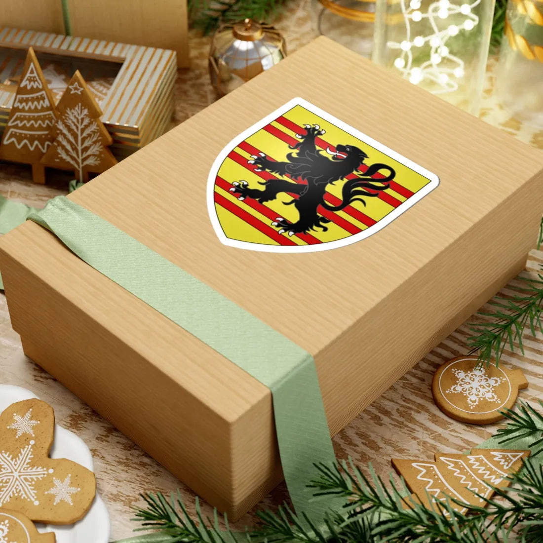 Fairfax of Cameron arms (England) (Coat of Arms) STICKER Vinyl Kiss-Cut Decal - The Sticker Space