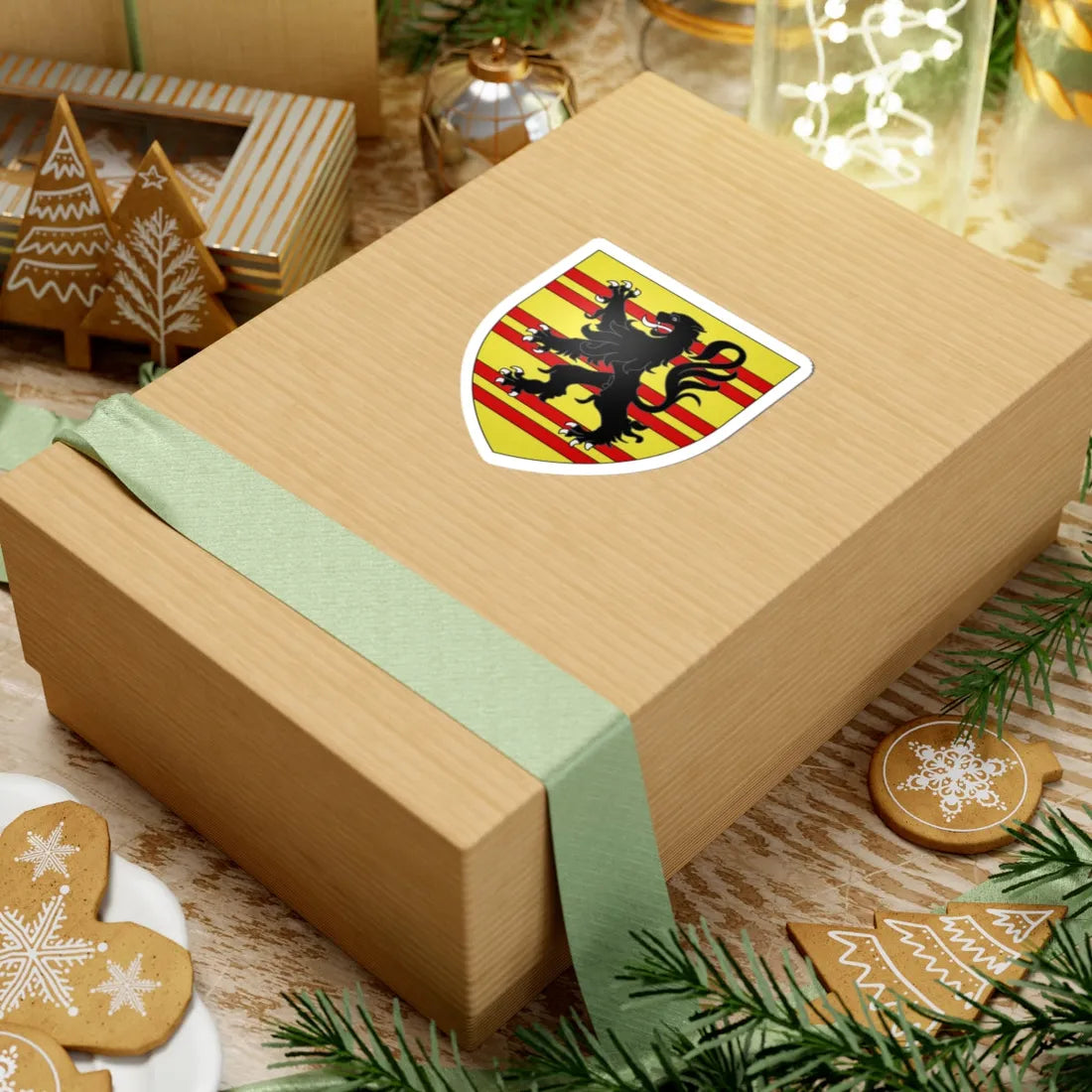 Fairfax of Cameron arms (England) (Coat of Arms) STICKER Vinyl Kiss-Cut Decal - The Sticker Space