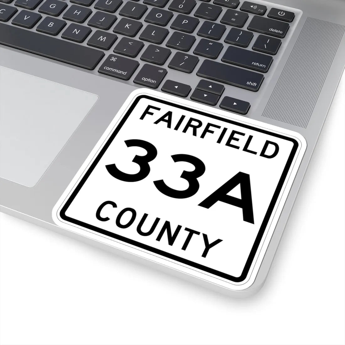 Fairfield County 33A OH (Ohio) (Road Sign) STICKER Vinyl Kiss-Cut Decal - The Sticker Space