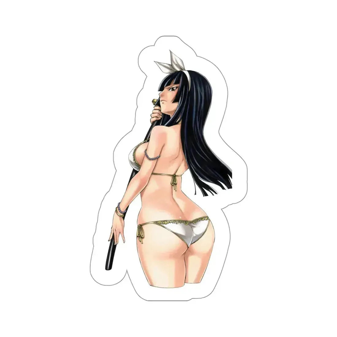 Fairy Tail - Kagura Mikazuchi (Anime/Ecchi/Waifu) STICKER Vinyl Die-Cut Decal 4 Inch - The Sticker Space