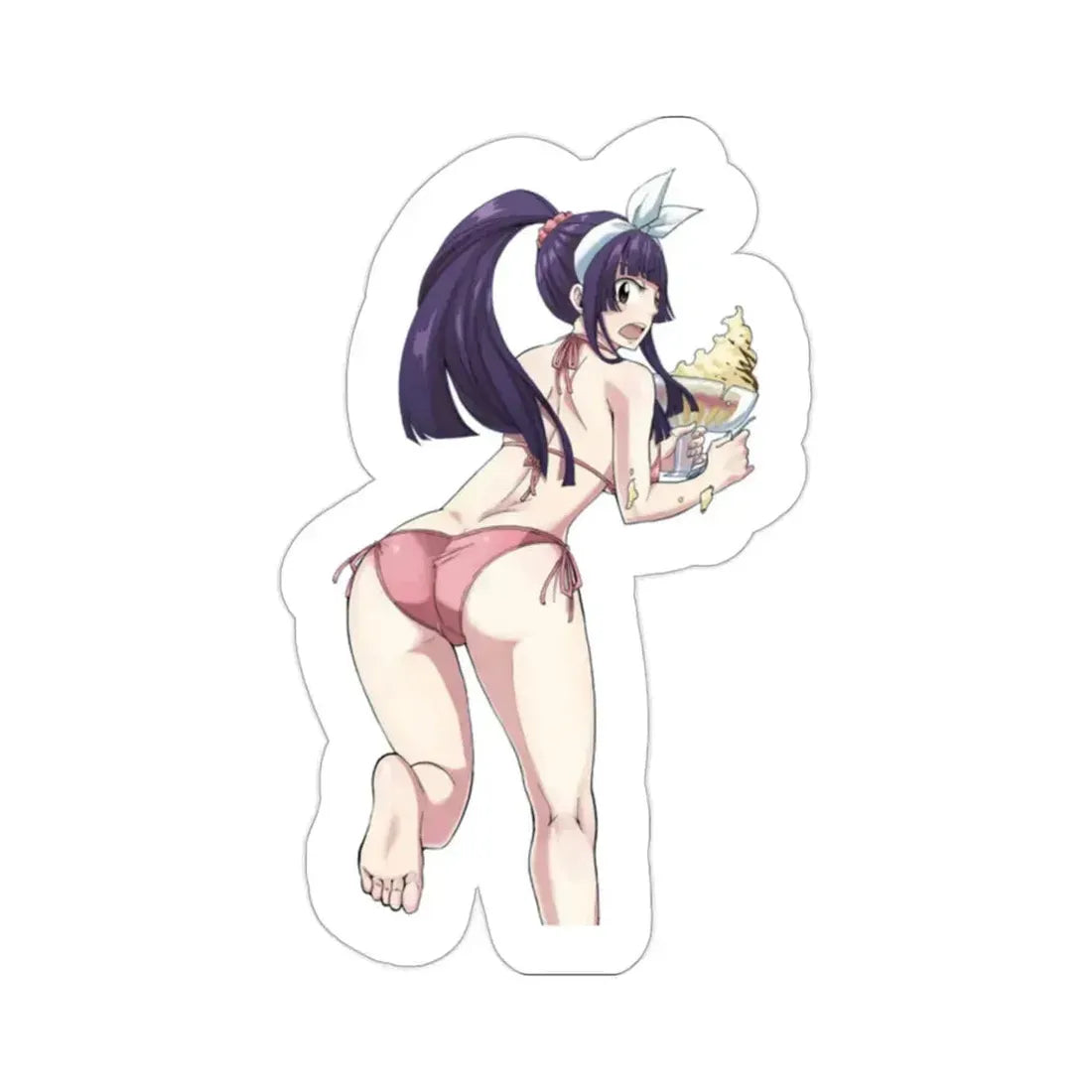 Fairy Tail - Kagura Mikazuchi v2 (Anime/Ecchi/Waifu) STICKER Vinyl Die-Cut Decal 2 Inch - The Sticker Space