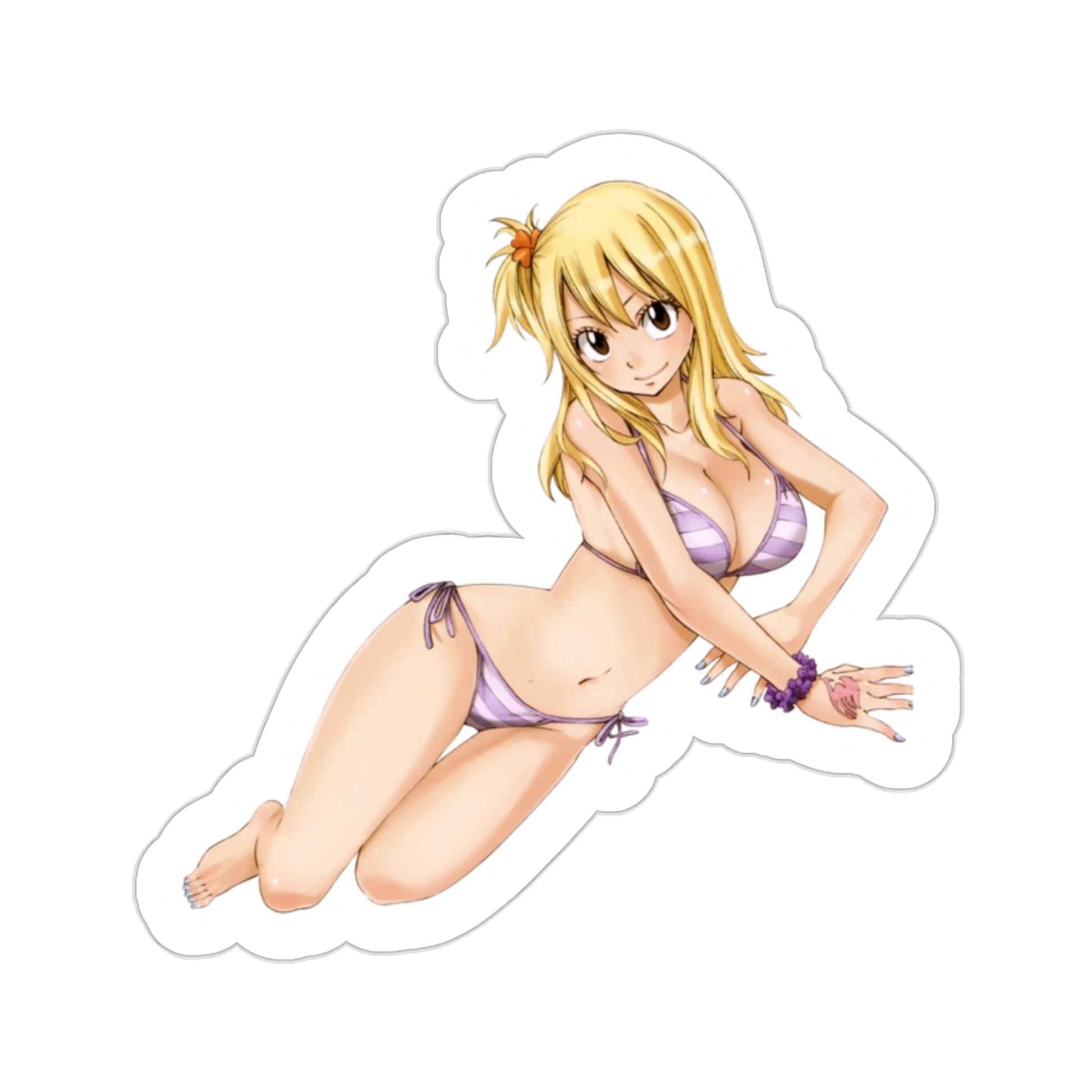 Fairy Tail - Lucy Heartfilia (Anime/Ecchi/Waifu) STICKER Vinyl Die-Cut Decal-2 Inch-The Sticker Space