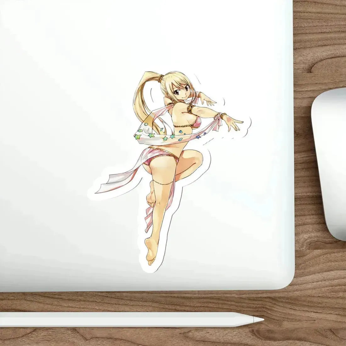 Fairy Tail - Lucy Heartfilia v4 (Anime/Ecchi/Waifu) STICKER Vinyl Die-Cut Decal - The Sticker Space