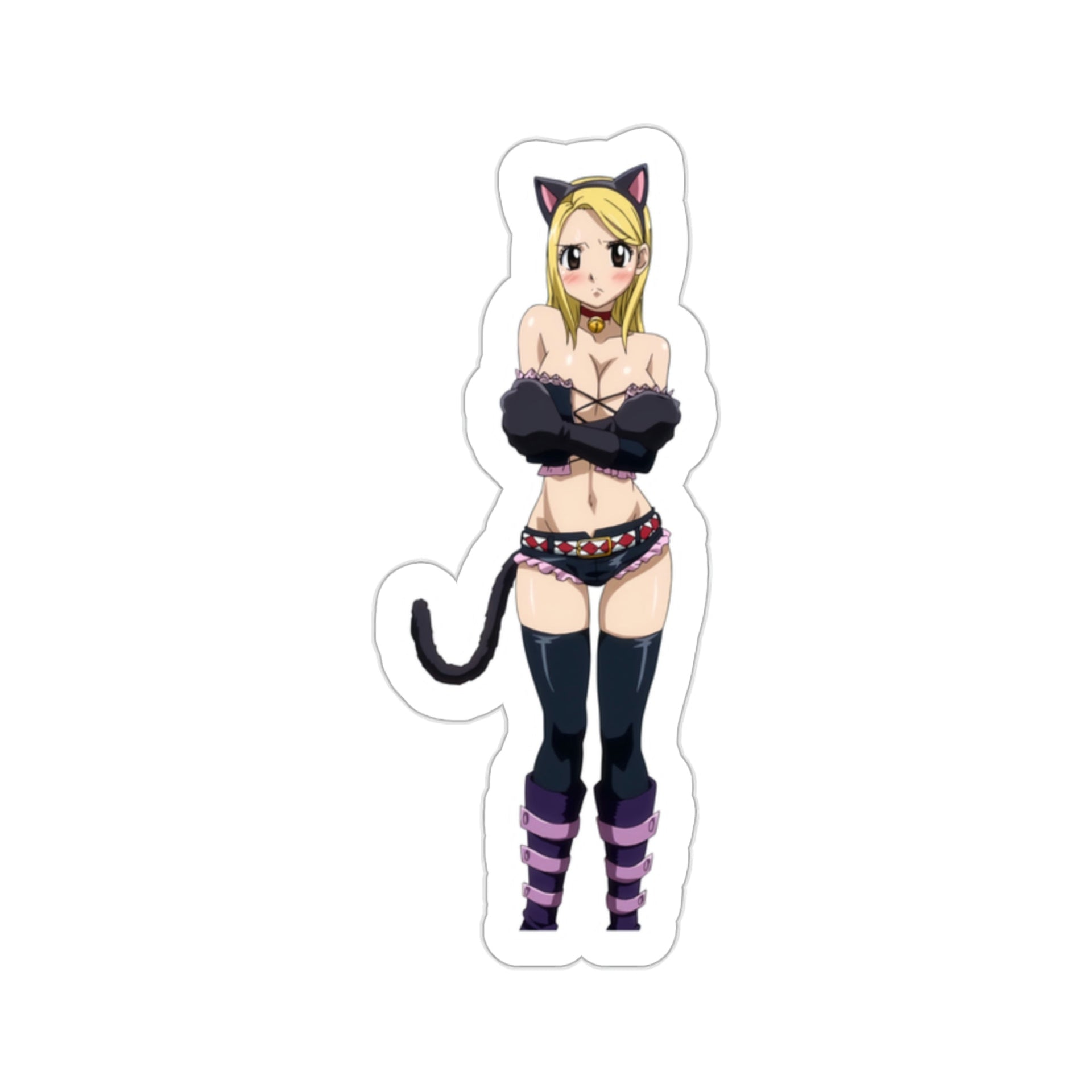 Fairy Tail - Lucy Heartfilia v5 (Anime/Ecchi/Waifu) STICKER Vinyl Die- –  The Sticker Space