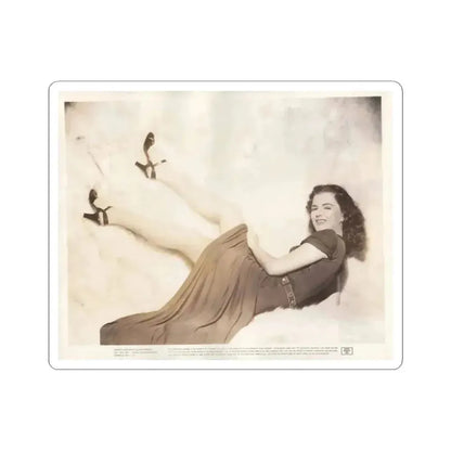 Faith Domergue #126 (Vintage Female Icon) STICKER Vinyl Kiss-Cut Decal 3 Inch White - The Sticker Space