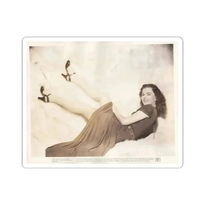 Faith Domergue #126 (Vintage Female Icon) STICKER Vinyl Kiss-Cut Decal 4 Inch White - The Sticker Space