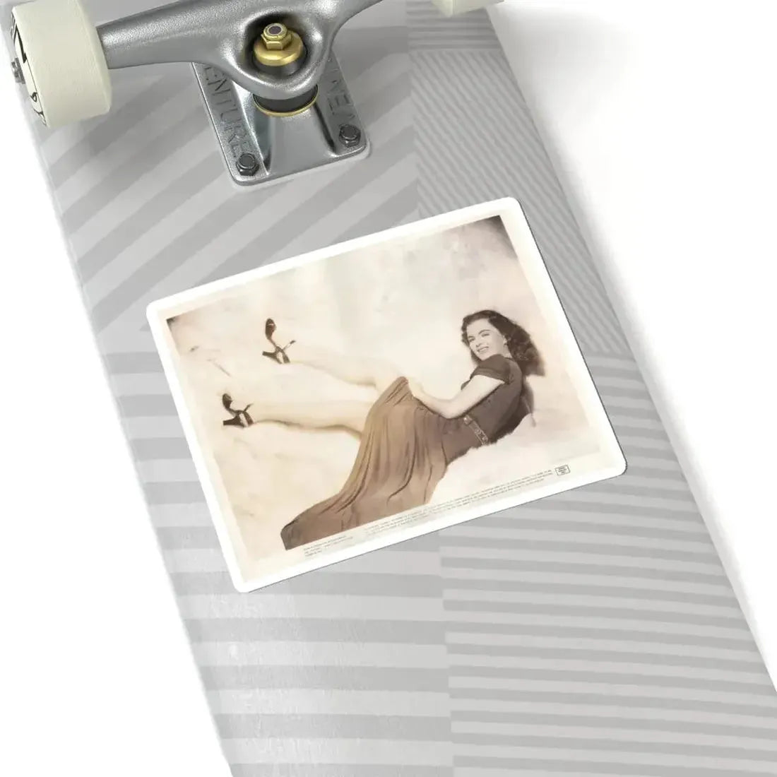 Faith Domergue #126 (Vintage Female Icon) STICKER Vinyl Kiss-Cut Decal - The Sticker Space