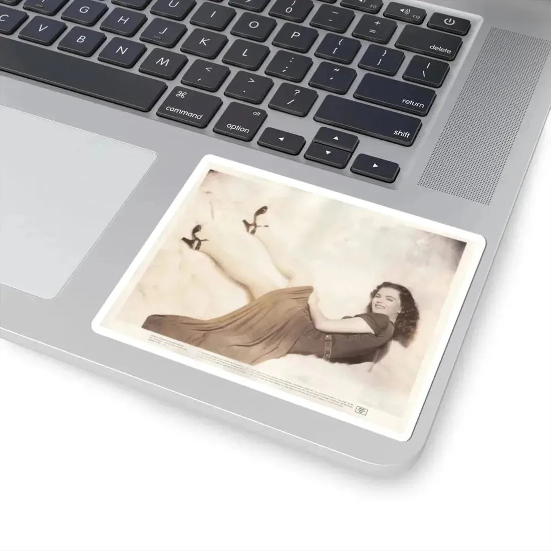 Faith Domergue #126 (Vintage Female Icon) STICKER Vinyl Kiss-Cut Decal - The Sticker Space