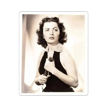 Faith Domergue #136 (Vintage Female Icon) STICKER Vinyl Kiss-Cut Decal 6 Inch White - The Sticker Space