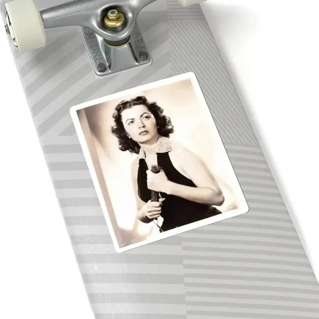 Faith Domergue #136 (Vintage Female Icon) STICKER Vinyl Kiss-Cut Decal - The Sticker Space