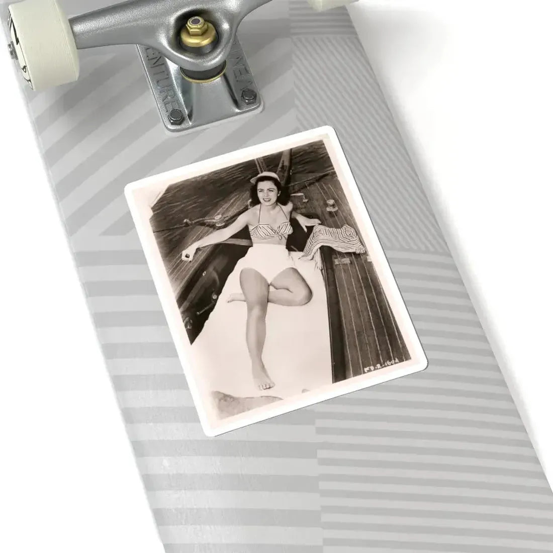 Faith Domergue #139 (Vintage Female Icon) STICKER Vinyl Kiss-Cut Decal - The Sticker Space