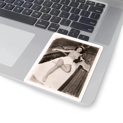 Faith Domergue #139 (Vintage Female Icon) STICKER Vinyl Kiss-Cut Decal - The Sticker Space