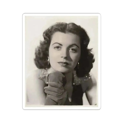 Faith Domergue #140 (Vintage Female Icon) STICKER Vinyl Kiss-Cut Decal 2 Inch White - The Sticker Space