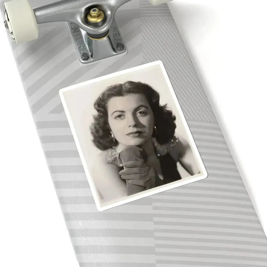 Faith Domergue #140 (Vintage Female Icon) STICKER Vinyl Kiss-Cut Decal - The Sticker Space