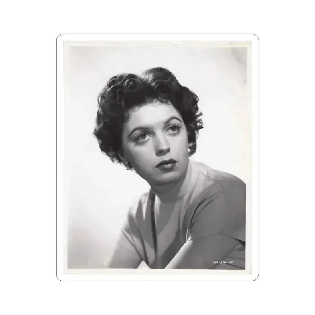 Faith Domergue #150 (Vintage Female Icon) STICKER Vinyl Kiss-Cut Decal 2 Inch White - The Sticker Space