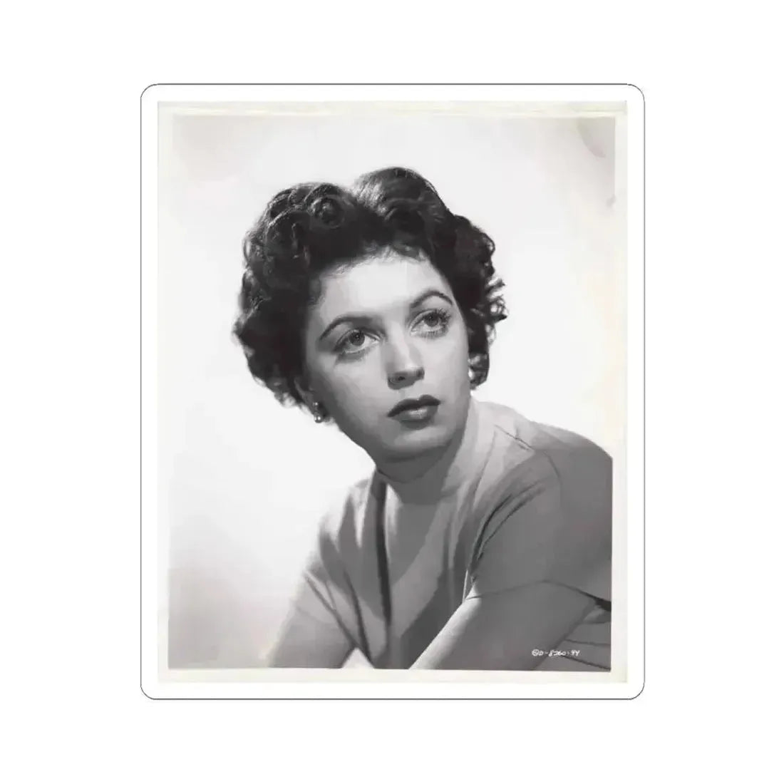 Faith Domergue #150 (Vintage Female Icon) STICKER Vinyl Kiss-Cut Decal 3 Inch White - The Sticker Space