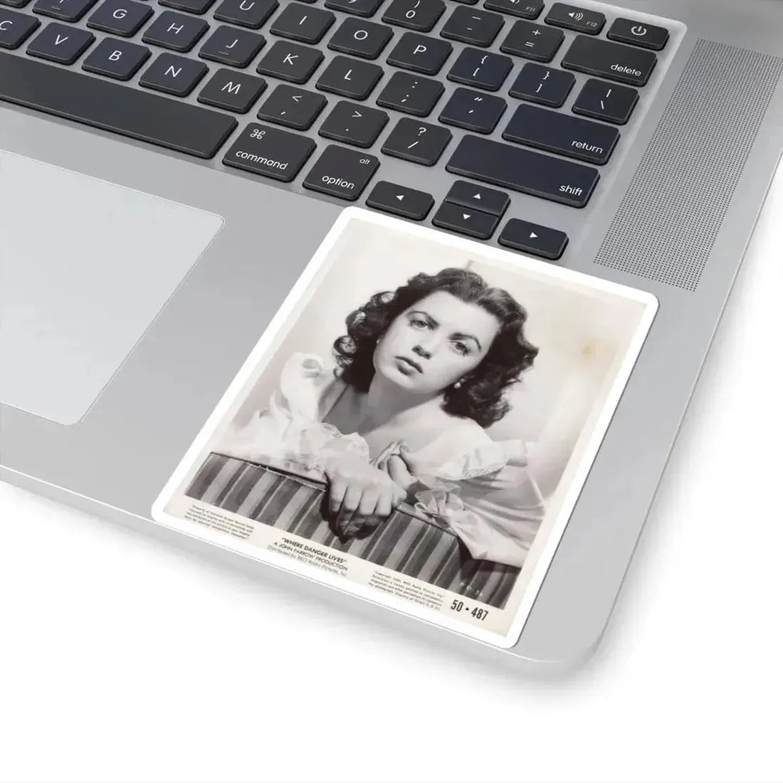 Faith Domergue #158 (Vintage Female Icon) STICKER Vinyl Kiss-Cut Decal - The Sticker Space