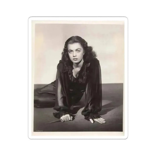 Faith Domergue #161 (Vintage Female Icon) STICKER Vinyl Kiss-Cut Decal 2 Inch White - The Sticker Space