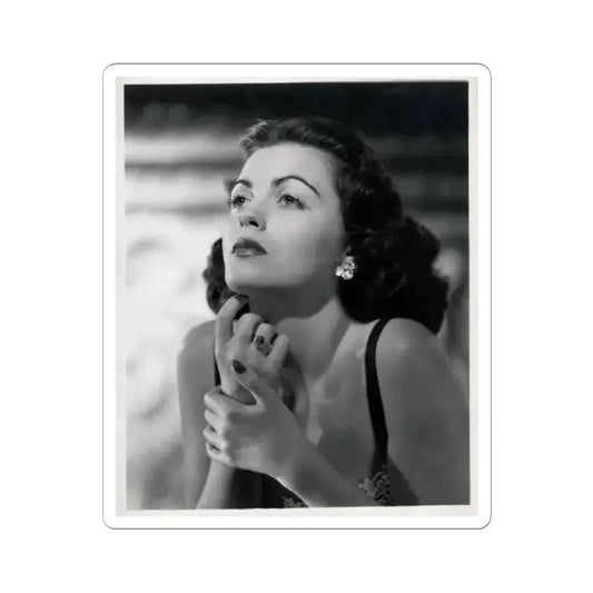 Faith Domergue #188 (Vintage Female Icon) STICKER Vinyl Kiss-Cut Decal 2 Inch White - The Sticker Space