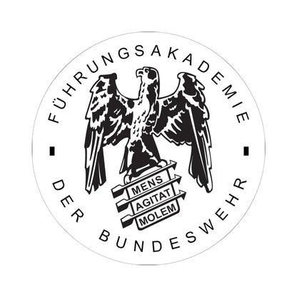 FüAkBw seal (Germany) (Coat of Arms) STICKER Vinyl Kiss-Cut Decal 6 Inch White - The Sticker Space