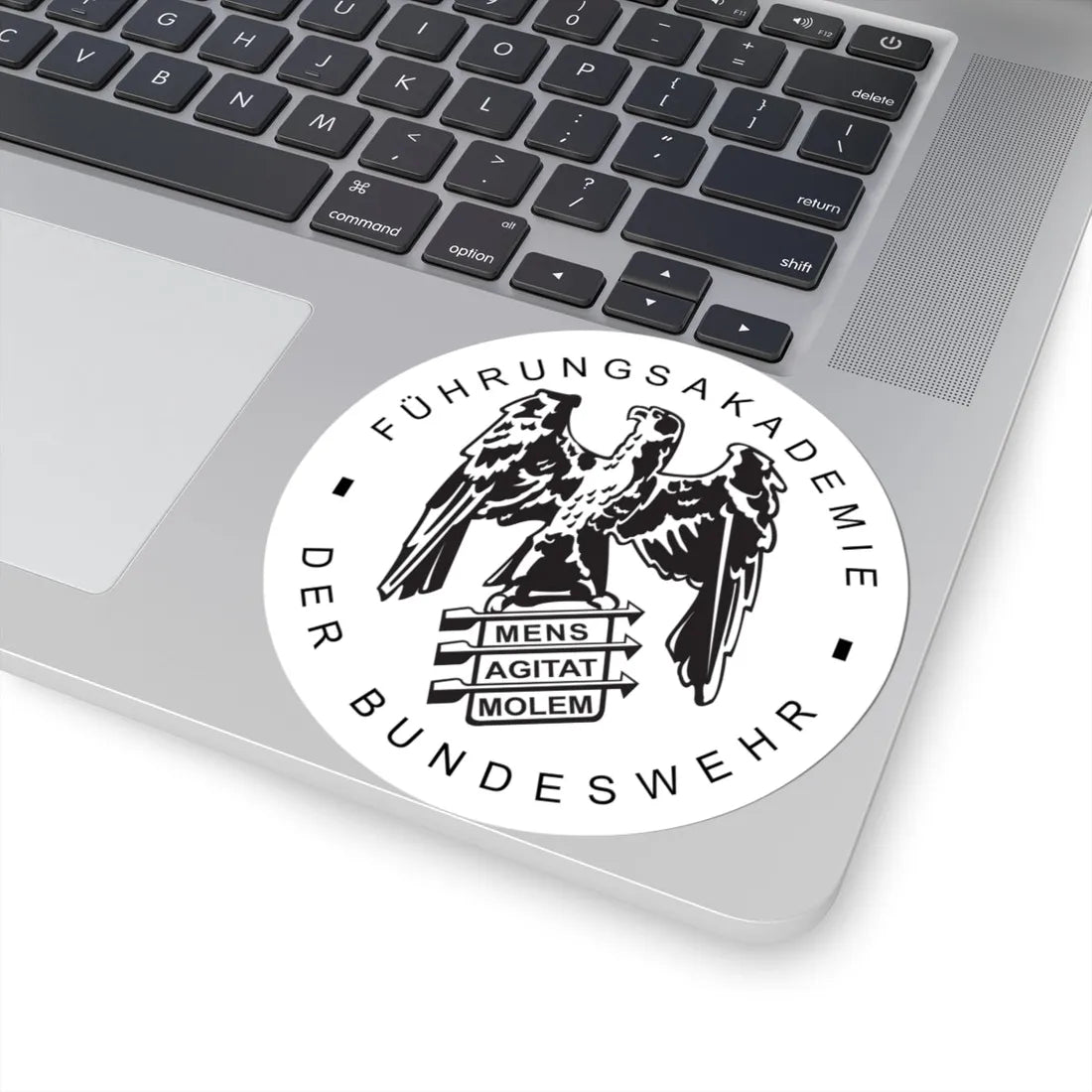 FüAkBw seal (Germany) (Coat of Arms) STICKER Vinyl Kiss-Cut Decal - The Sticker Space