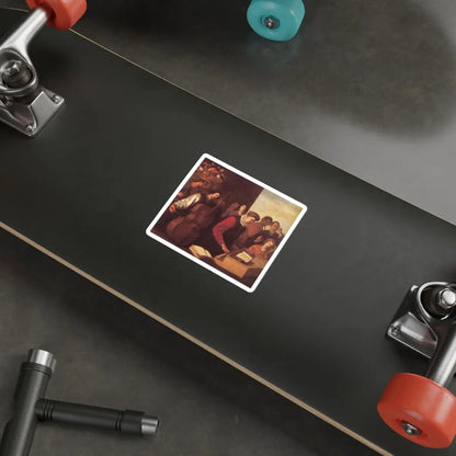 SKU:14569307777436392319 Sticker types:White Shape:Die-Cut Sizes:4" × 4"