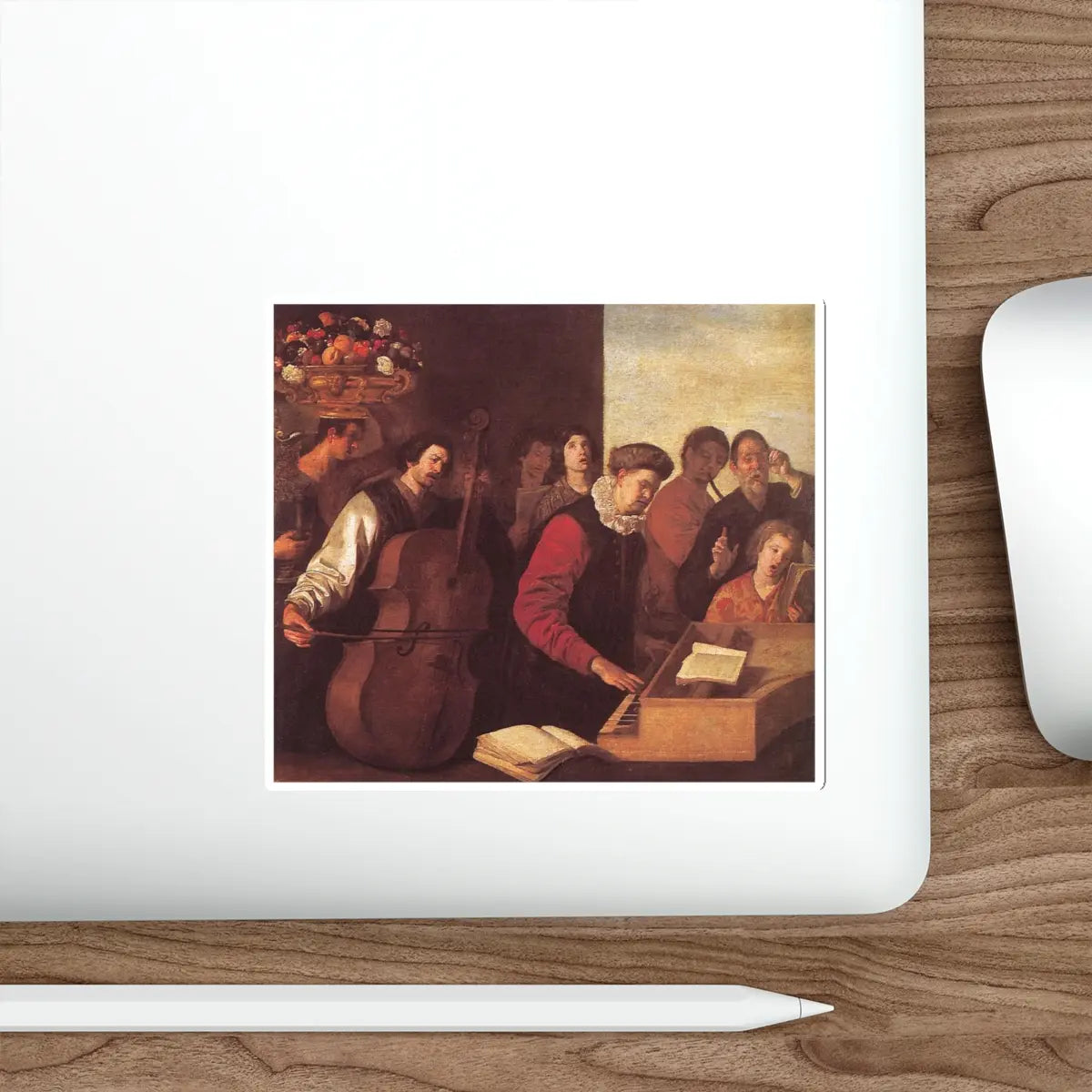 SKU:29254330713628806305 Sticker types:White Shape:Die-Cut Sizes:5" × 5"