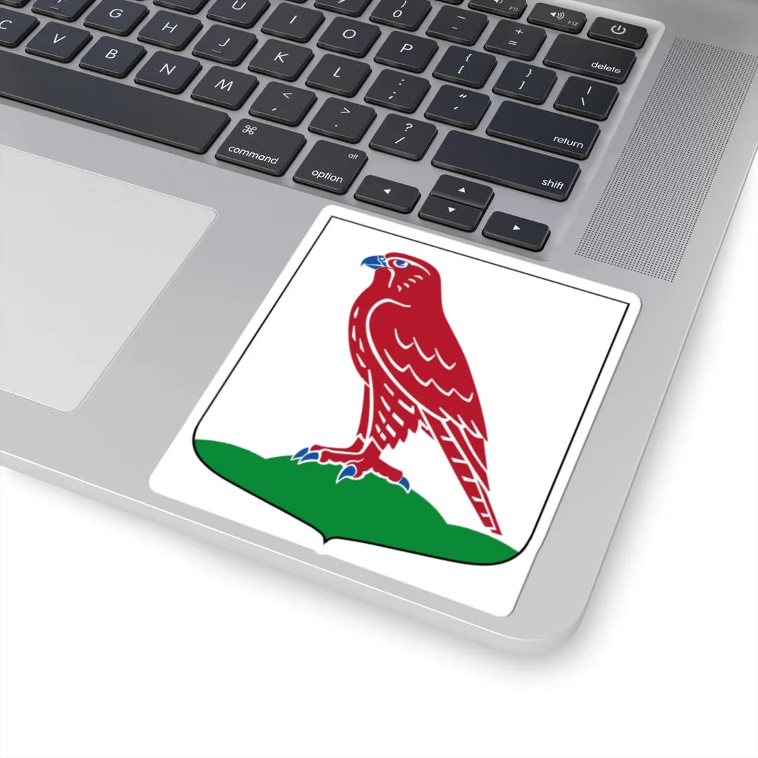 Falkenberg kommunvapen - Riksarkivet Sverige-vector (Sweden) (Coat of Arms) STICKER Vinyl Kiss-Cut Decal - The Sticker Space