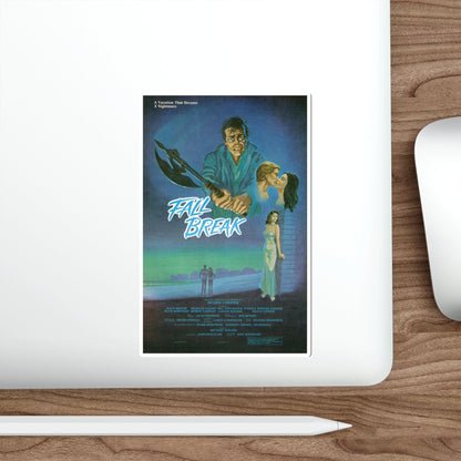 FALL BREAK (THE MUTILATOR) 1984 Movie Poster STICKER Vinyl Die-Cut Decal-The Sticker Space