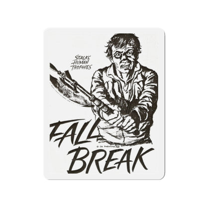 FALL BREAK (THE MUTILATOR) 2 1984 Movie Poster - Die-Cut Magnet-2" x 2"-The Sticker Space