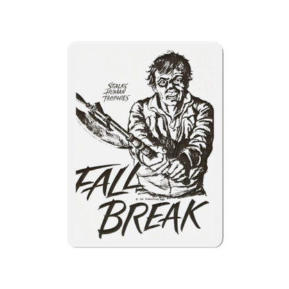 FALL BREAK (THE MUTILATOR) 2 1984 Movie Poster - Die-Cut Magnet-5" x 5"-The Sticker Space