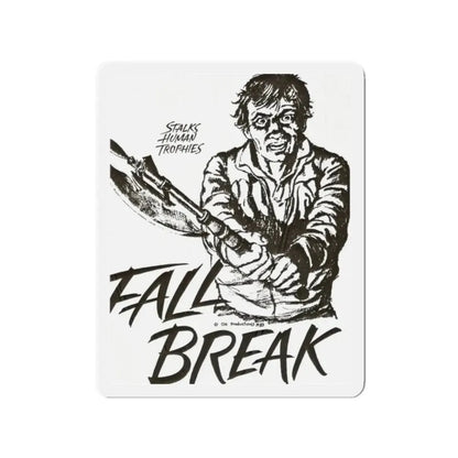 FALL BREAK (THE MUTILATOR) 2 1984 Movie Poster - Refrigerator Magnet 2 Inch - The Sticker Space