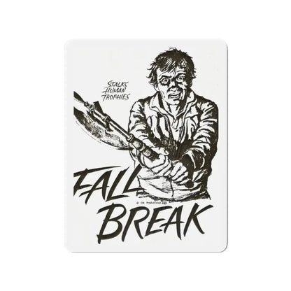FALL BREAK (THE MUTILATOR) 2 1984 Movie Poster - Refrigerator Magnet 3 Inch - The Sticker Space
